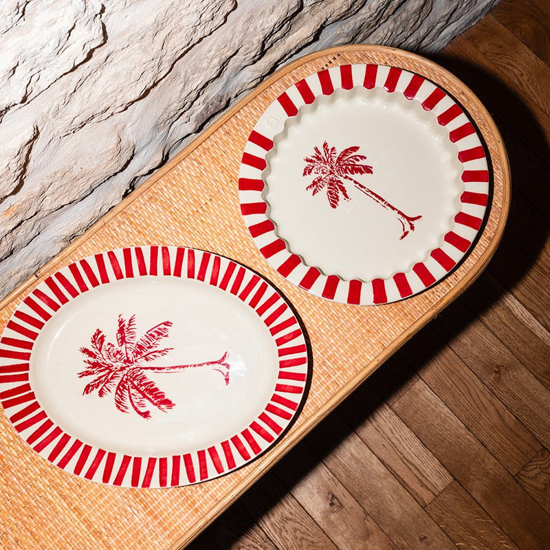 Le plat à tarte, en bleu nuit - Atma Kitchenware