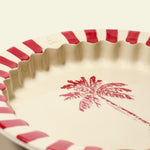 Le plat à tarte, en rouge carmin - Atma Kitchenware