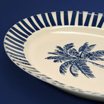Le plat de présentation, en bleu nuit - Atma Kitchenware