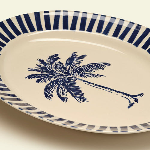 Le plat de présentation, en bleu nuit - Atma Kitchenware