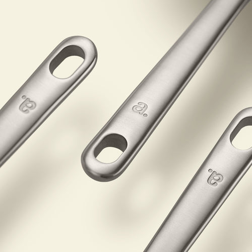 Pack Brigade - set de 3 poêles en inox - Atma Kitchenware