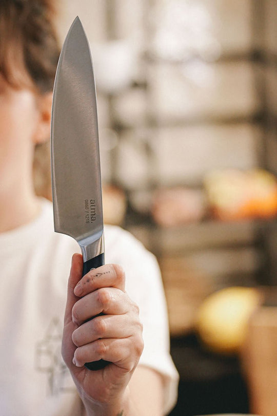Anatomie d'un couteau de cuisine - Atma Kitchenware