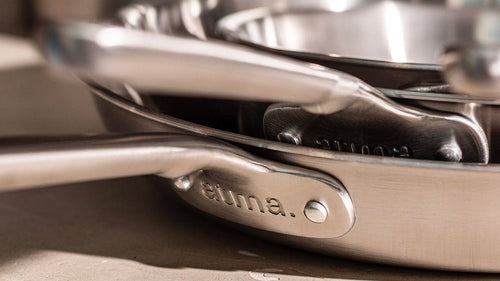 Bien choisir la dimension de sa poêle en inox - Atma Kitchenware