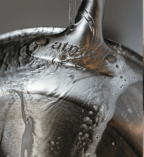 Comment entretenir sa poêle en inox ? - Atma Kitchenware