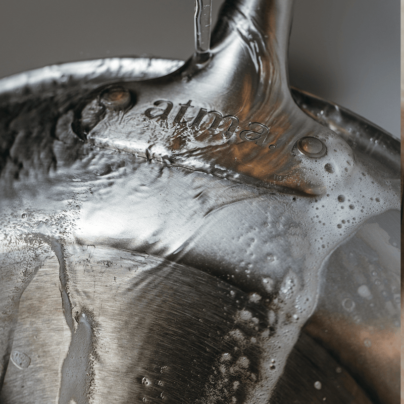 Comment entretenir sa poêle en inox ? - Atma Kitchenware