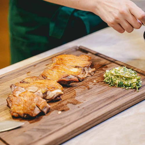 Cuisses de poulet croustillantes à la poêle - Atma Kitchenware