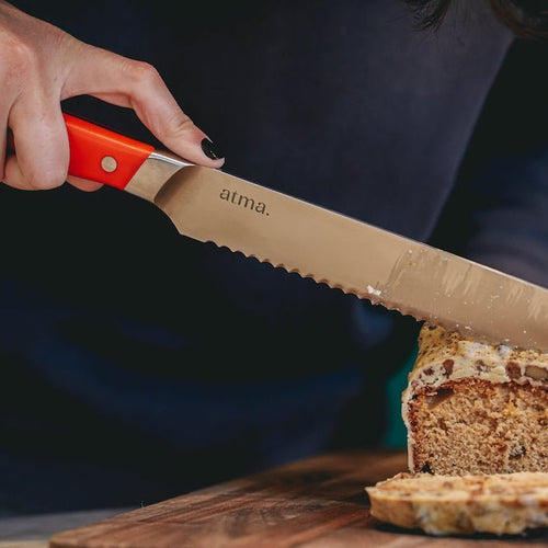 Les 5 types de découpes que vous pouvez réaliser avec un couteau à pain ? - Atma Kitchenware