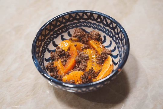 Oranges sanguines & vinaigrette vanillée - Atma Kitchenware