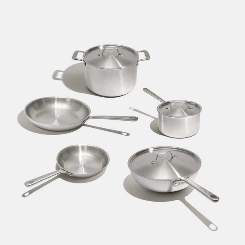 Batterie inox - 12 picèces - Atma Kitchenware