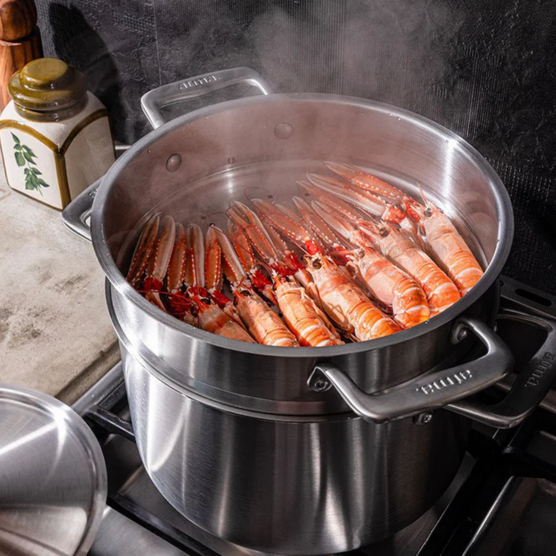 15-piece Stainless Steel Cookware Set