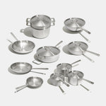 Batterie de cuisine en inox, 19 pièces - Atma Kitchenware