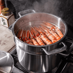 Batterie de cuisine en inox, 21 pièces - Atma Kitchenware