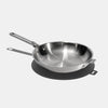 La bonne poêle en inox avec poignée amovible - 28 cm - Atma Kitchenware