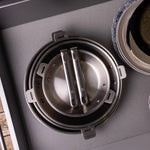 La bonne poêle en inox avec poignée amovible - 30 cm - Atma Kitchenware