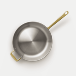 La bonne poêle en inox, manche doré - 32 cm (Édition limitée) - Atma Kitchenware