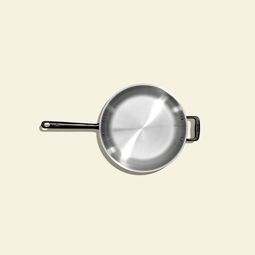 La bonne poêle en inox, manche noir - 32 cm - Atma Kitchenware