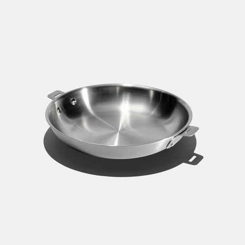 La bonne poêle en inox sans poignée amovible - 28 cm - Atma Kitchenware
