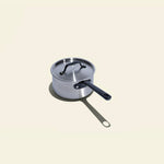 La casserole parfaite en inox, manche noir - 16 cm - Atma Kitchenware