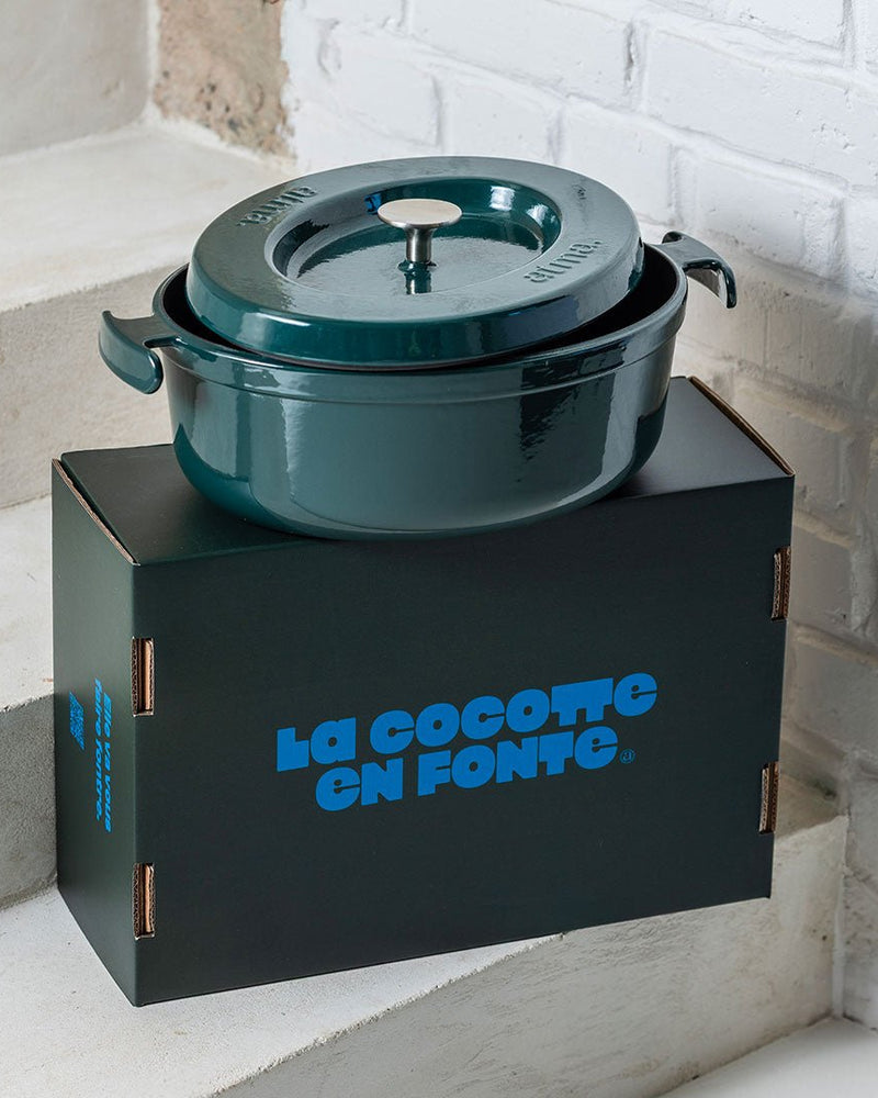 La cocotte en fonte ∅31cm - bouchon doré (Édition limitée) - Atma Kitchenware