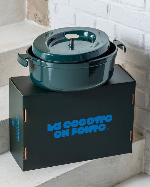 La cocotte en fonte ∅31cm - bouchon doré (Édition limitée) - Atma Kitchenware