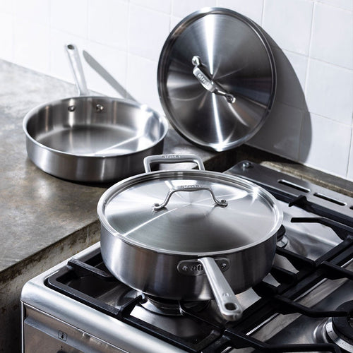 Le duo de sauteuses idéales en inox - Atma Kitchenware