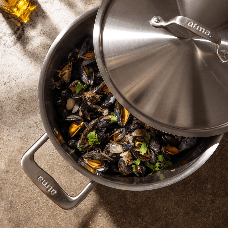 Le grand faitout en inox - 24 cm - Atma Kitchenware