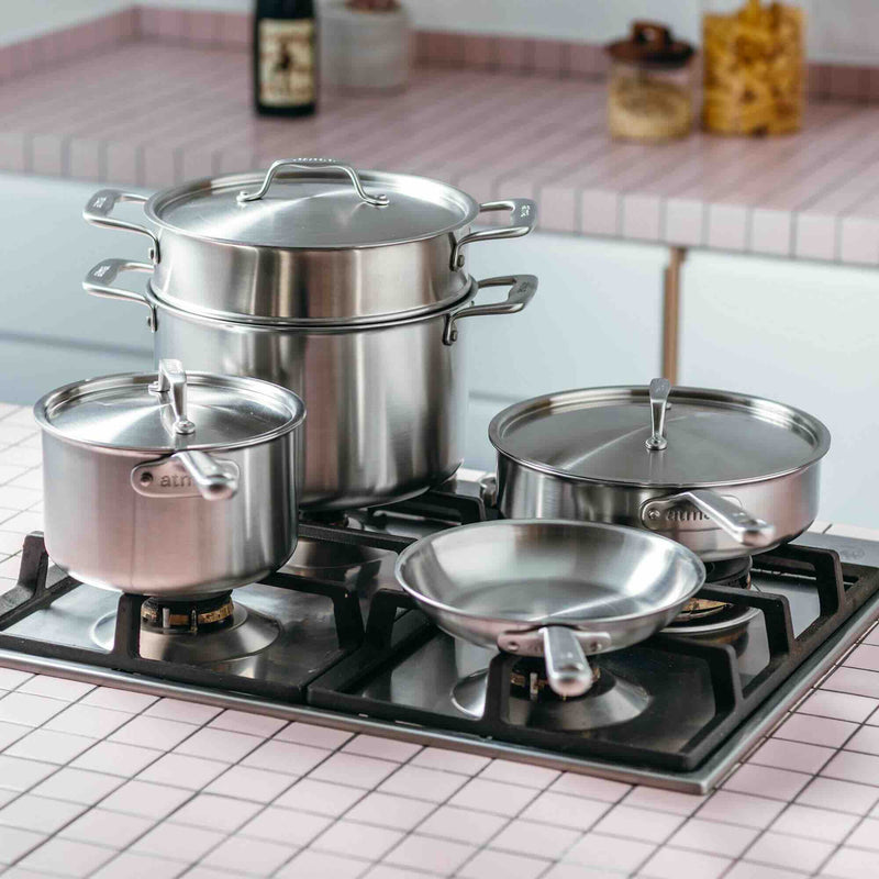 Le grand faitout en inox - 24 cm - Atma Kitchenware
