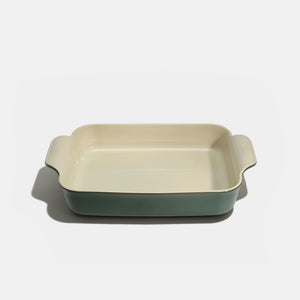 1 petit plat à four 2,3L vert olive