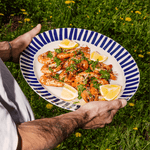 Le plat de présentation, en bleu nuit - Atma Kitchenware