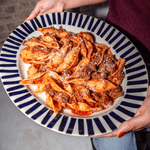 Le plat de présentation, en bleu nuit - Atma Kitchenware