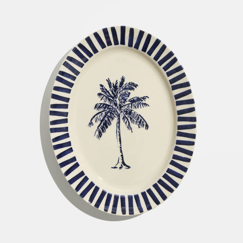 Le plat de présentation, en bleu nuit - Atma Kitchenware