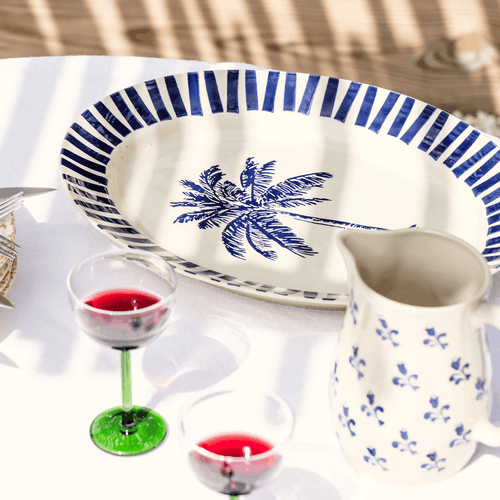 Le plat de présentation, en bleu nuit - Atma Kitchenware