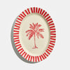 Le plat de présentation, en rouge carmin - Atma Kitchenware