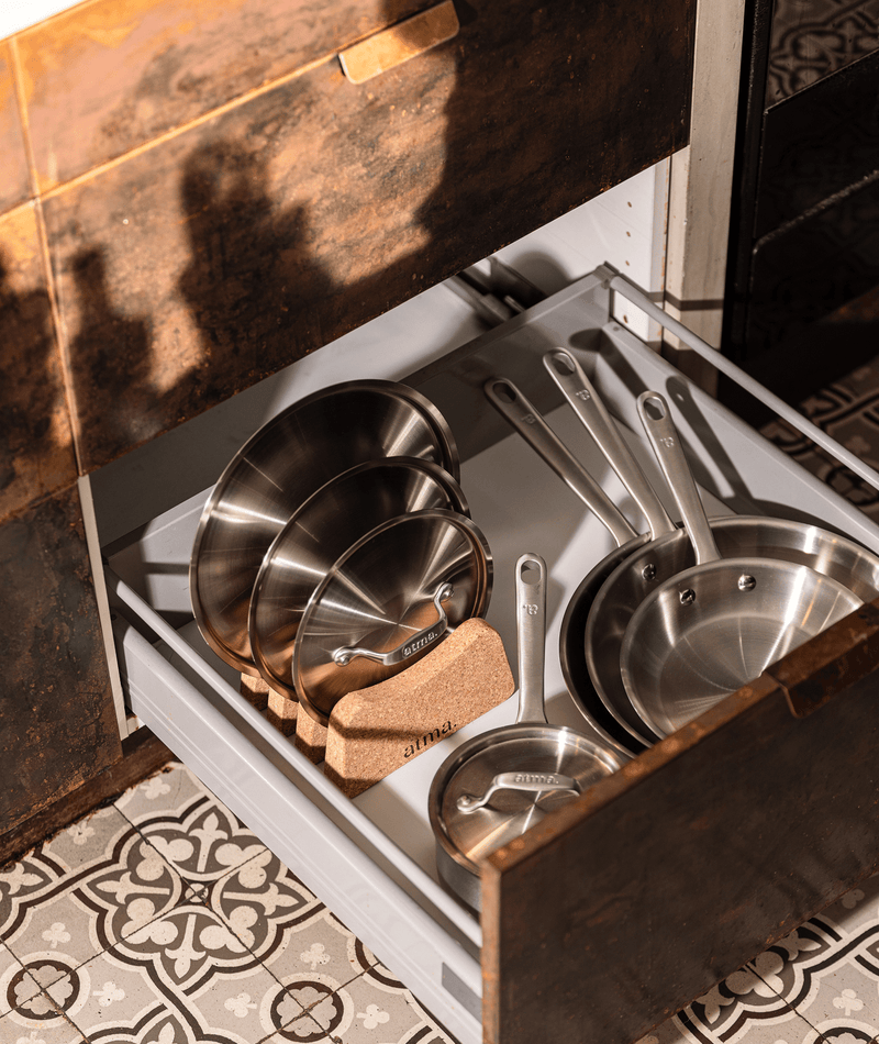 Le range - couvercles - Atma Kitchenware
