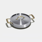 Le rondeau 26cm en inox, poignées dorées - Atma Kitchenware