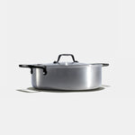 Le rondeau 26cm en inox, poignées noires - Atma Kitchenware