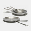 Le set Brigade et crêpière, inox 3-plis - Atma Kitchenware