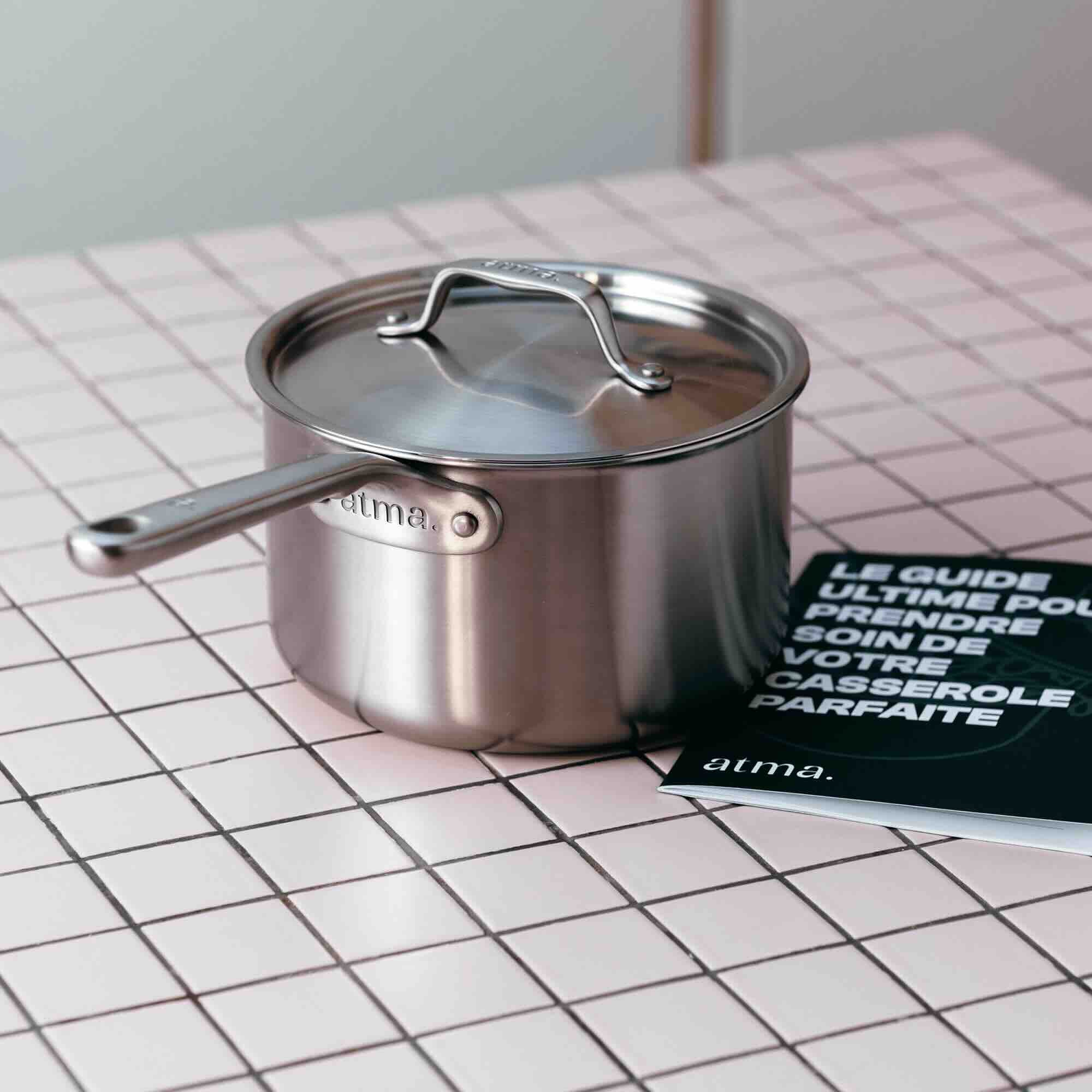 Le trio de casseroles parfaites en inox - Atma Kitchenware