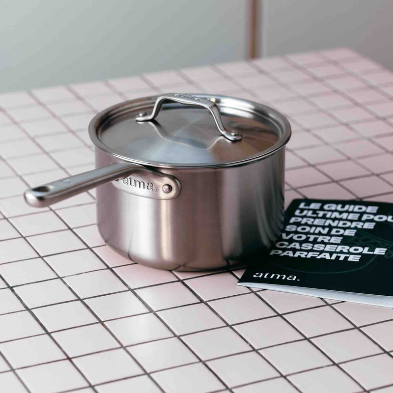 Le trio de casseroles parfaites en inox - Atma Kitchenware