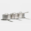 Le trio de casseroles parfaites en inox - Atma Kitchenware