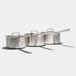 Le trio de casseroles parfaites en inox - Atma Kitchenware