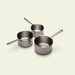 Le trio de casseroles parfaites en inox - Atma Kitchenware