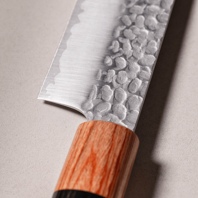 Le trio de couteaux japonais avec leurs étuis - Atma Kitchenware