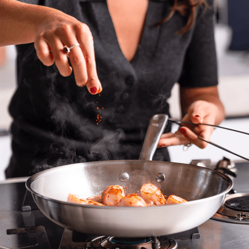 Pack Brigade - set de 3 poêles en inox - Atma Kitchenware