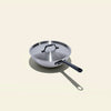The Wok en inox, manche noir - 24 cm - Atma Kitchenware