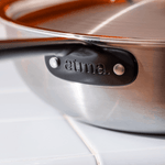 The Wok en inox, manche noir - 28 cm - Atma Kitchenware