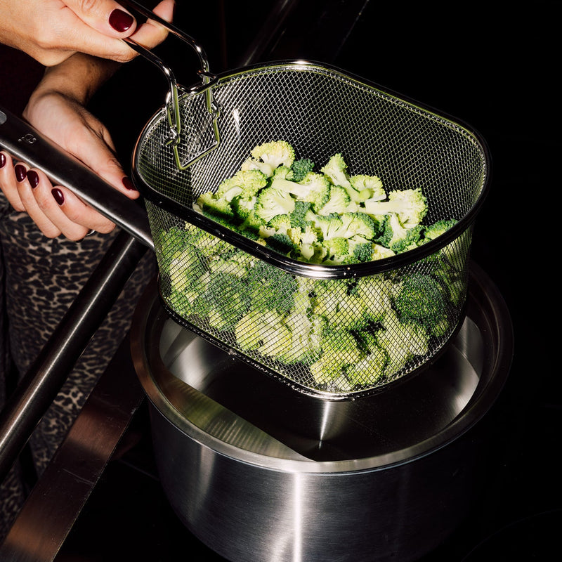 Trio de casseroles en inox et Kit Fryer - Atma Kitchenware