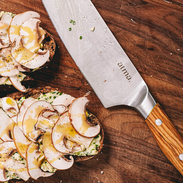 Couteau de chef ultime - Bois d'olivier – atmakitchenware