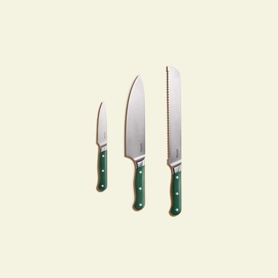 Le set de couteaux ultime et son bloc - atmakitchenware